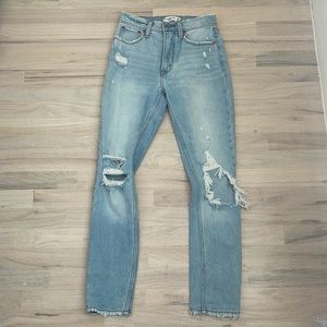 Abercrombie the skinny high rise jeans